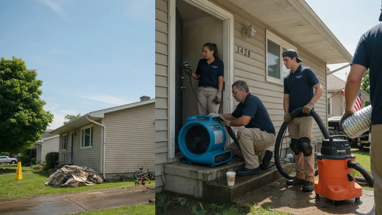 Water Damage Restoration in Potwin, KS near me